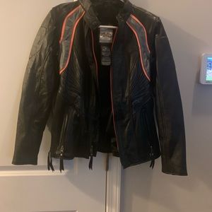 Genuine Harley Davidson Leather Motorcycle Jacket